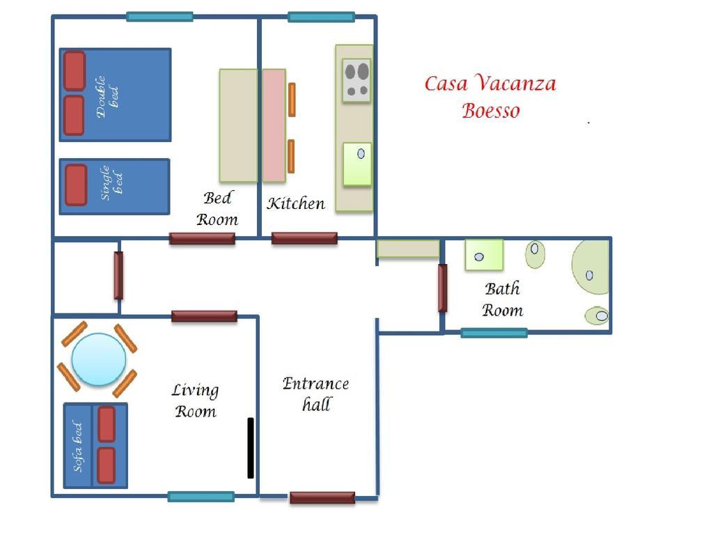Casa Vacanza Boesso Appartamento *
